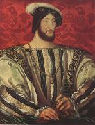Jean Clouet Portrait of Francis I,King of France (mk08) oil on canvas